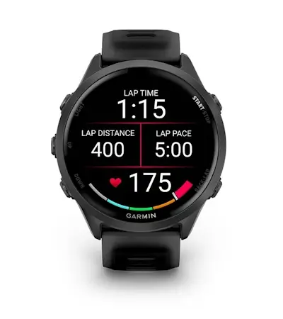 Banda de frecuencia cardíaca premium HRM 600 con transmisión dual